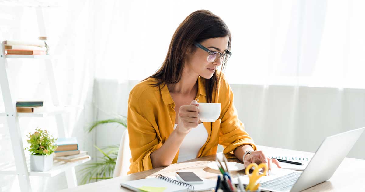 Promotional graphic for a blog post titled "Why Your Business Needs a Blog," discussing SEO benefits, content marketing, and professional positioning for businesses.